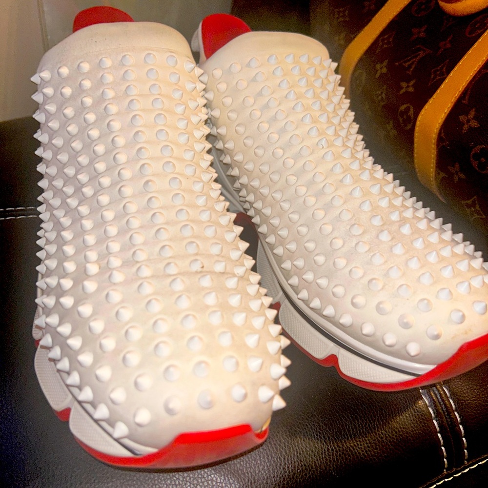 Louboutin socks shoes